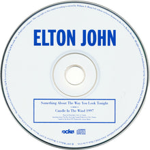 Laden Sie das Bild in den Galerie-Viewer, Elton John : Something About The Way You Look Tonight / Candle In The Wind 1997 (CD, Single, Pit)
