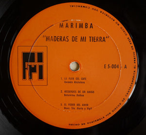 Maderas De Mi Tierra* : Marimba "Maderas de Mi Tierra" (LP, Album)