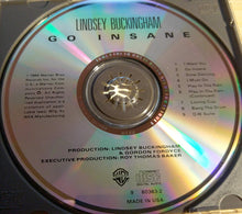 Laden Sie das Bild in den Galerie-Viewer, Lindsey Buckingham : Go Insane (CD, Album, RE, SRC)
