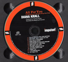 Laden Sie das Bild in den Galerie-Viewer, Diana Krall : All For You (A Dedication To The Nat King Cole Trio) (CD, Album, PMD)
