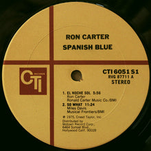 Charger l&#39;image dans la galerie, Ron Carter : Spanish Blue (LP, Album, Gat)
