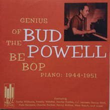 Load image into Gallery viewer, Bud Powell : Genius Of The Be Bop Piano: 1944-1951 (CD, Comp)
