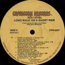Charger l&#39;image dans la galerie, Sea Level : Long Walk On A Short Pier (LP, Album)

