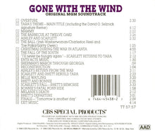Laden Sie das Bild in den Galerie-Viewer, Max Steiner : Gone With The Wind (Original MGM Soundtrack) (CD, Album, RE)
