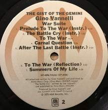 Laden Sie das Bild in den Galerie-Viewer, Gino Vannelli : The Gist Of The Gemini (LP, Album, Mon)
