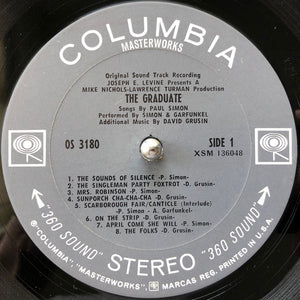 Simon & Garfunkel, Dave Grusin : The Graduate (Original Sound Track Recording) (LP, Album, San)