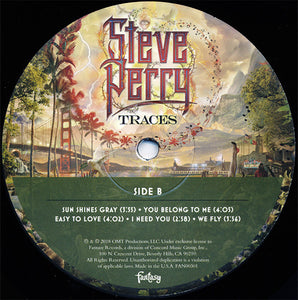 Steve Perry : Traces  (LP, Album)