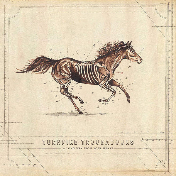 Turnpike Troubadours : A Long Way From Your Heart (2xLP, Album)
