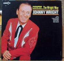 Laden Sie das Bild in den Galerie-Viewer, Johnny Wright (2) : Country... The Wright Way (LP, Album, Mono)
