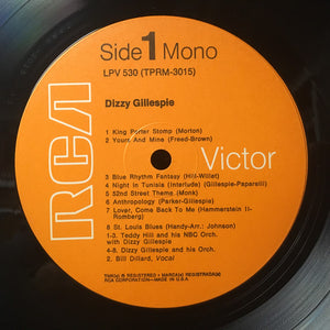 Dizzy Gillespie : Dizzy Gillespie (LP, Comp, Mono, RE, RM, Ora)