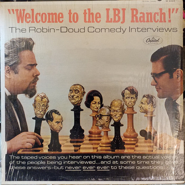 Earle Doud And Alen Robin : Welcome To The LBJ Ranch! (LP, Mono)