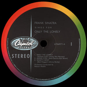 Frank Sinatra : Frank Sinatra Sings For Only The Lonely (60th Anniversary Edition) (2xLP, Album, Dlx, RE, RM, 180)