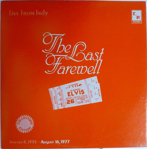 Elvis Presley : The Last Farewell (LP, Unofficial)