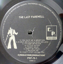 Load image into Gallery viewer, Elvis Presley : The Last Farewell (LP, Unofficial)
