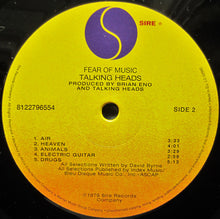 Charger l&#39;image dans la galerie, Talking Heads : Fear Of Music (LP, Album, RE, Emb)
