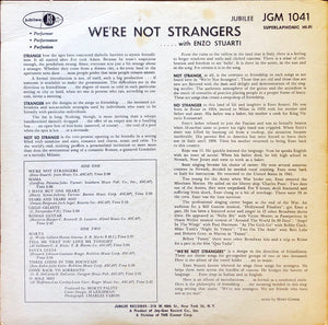 Enzo Stuarti : We're Not Strangers (LP, Album, Mono)