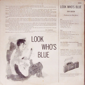 Don Gibson : Look Who's Blue (LP, Album, Mono, Ind)