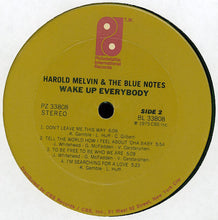 Laden Sie das Bild in den Galerie-Viewer, Harold Melvin &amp; The Blue Notes* : Wake Up Everybody (LP, Album, San)
