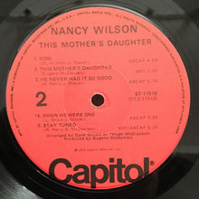 Laden Sie das Bild in den Galerie-Viewer, Nancy Wilson : This Mother&#39;s Daughter (LP, Album)
