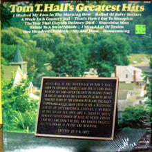 Load image into Gallery viewer, Tom T. Hall : Tom T. Hall&#39;s Greatest Hits (LP, Comp, RE, PRC)
