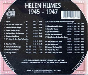 Helen Humes : 1945-1947 (CD, Comp)