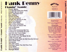 Laden Sie das Bild in den Galerie-Viewer, Hank Penny : Flamin&#39; Mamie 1938-1941 (CD, Comp)
