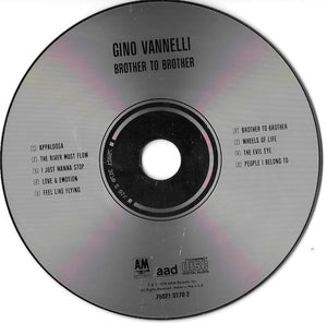 Gino Vannelli : Brother To Brother (CD, Album, RE)