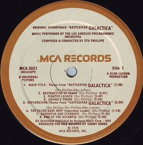 Various : Battlestar Galactica (Original Soundtrack) (LP, Album)