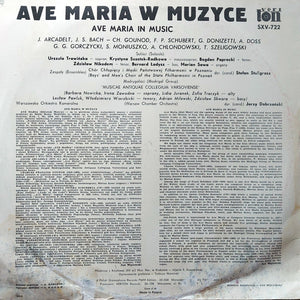Various : Ave Maria W Muzyce (LP, Album, Red)