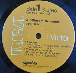 Buddy Rich : A Different Drummer (LP, Album, Dyn)