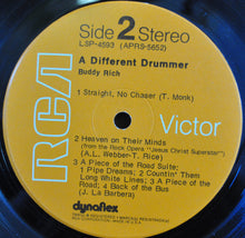 Laden Sie das Bild in den Galerie-Viewer, Buddy Rich : A Different Drummer (LP, Album, Dyn)

