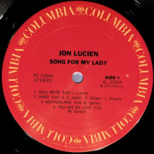 Jon Lucien : Song For My Lady (LP, Album, San)