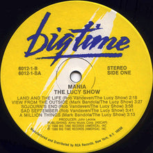 Load image into Gallery viewer, The Lucy Show : Mania (LP, Album, Ind)
