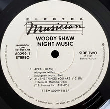 Laden Sie das Bild in den Galerie-Viewer, Woody Shaw : Night Music (LP, Album, Promo, SP )
