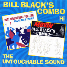 Load image into Gallery viewer, Bill Black&#39;s Combo : That Wonderful Feeling + Movin&#39; (CD, Comp)

