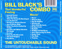 Load image into Gallery viewer, Bill Black&#39;s Combo : That Wonderful Feeling + Movin&#39; (CD, Comp)
