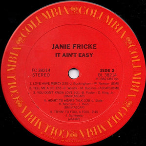 Janie Fricke : It Ain't Easy (LP, Album, Car)