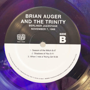 Brian Auger And The Trinity* With Julie Driscoll And Don Ellis : Berliner Jazztage, Berliner Philharmonie: November 7, 1968 (LP, Album, Ltd, Pur)