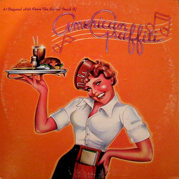 Various : 41 Original Hits From The Sound Track Of American Graffiti (2xLP, Comp, Glo)