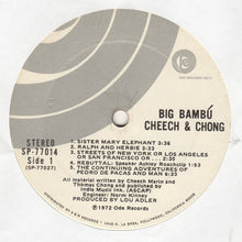 Laden Sie das Bild in den Galerie-Viewer, Cheech &amp; Chong : Big Bambú (LP, Album, Ter)
