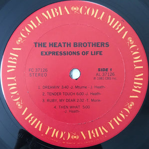 Heath Brothers* : Expressions Of Life (LP, Album)