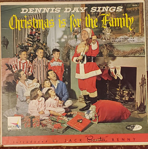 Dennis Day : Dennis Day Sings "Christmas Is For The Family" (LP, Album, Mono)