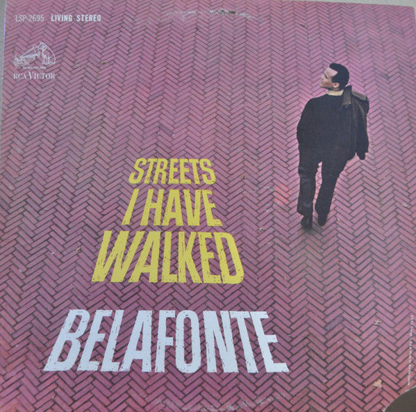 Harry Belafonte : Streets I Have Walked (LP, Album, RE, Hol)