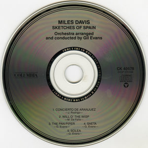 Miles Davis : Sketches Of Spain (CD, Album, RE, RM, RP)