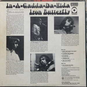 Iron Butterfly : In-A-Gadda-Da-Vida (LP, Album, RP, Mon)