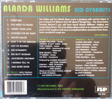 Load image into Gallery viewer, Alanda Williams : Kid Dynamite (CD, Album)
