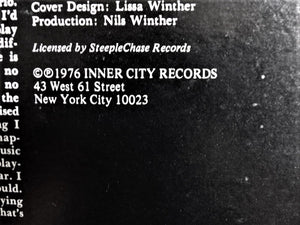 Connie Crothers : Perception (LP, Album)