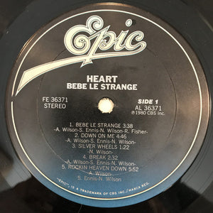 Heart : Bebe Le Strange (LP, Album, San)