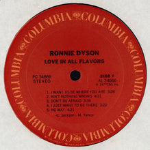 Laden Sie das Bild in den Galerie-Viewer, Ronnie Dyson : Love In All Flavors (LP, Album)
