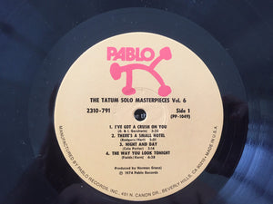 Art Tatum : The Tatum Solo Masterpieces Vol.6 (LP, Album)